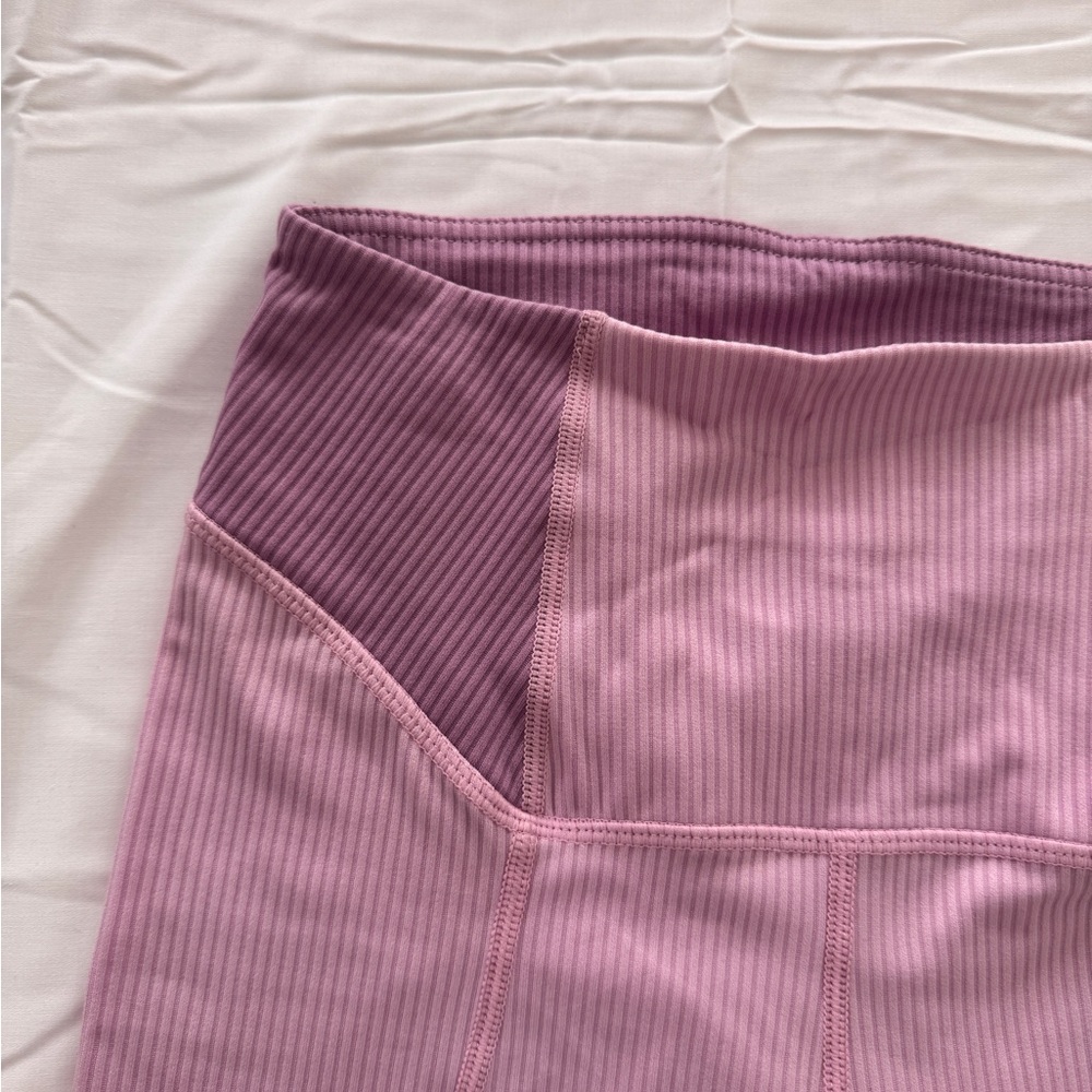For Love & Lemons Lavender Ribbed Set - Picture 4 of 7